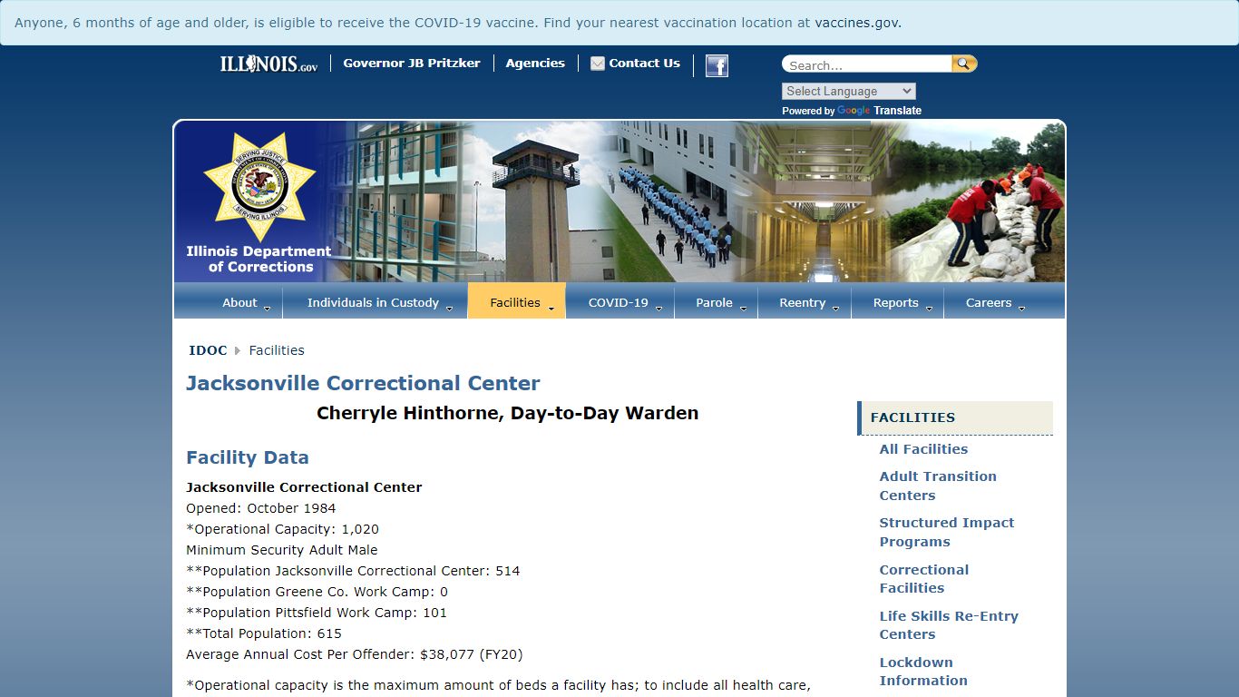 Jacksonville Correctional Center - Illinois